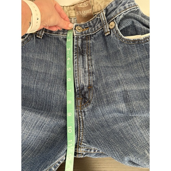 Wrangler Straight Fit Jeans Relaxed‎ Fit Bootcut Baggy Y2K Denim Size 36x30 - Picture 10 of 10